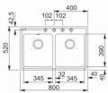 Franke MRG 620 bílá led