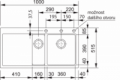 Franke MTG 651-100/2 tmavě hnědá