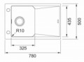 Franke FXG 611-78 bílá led