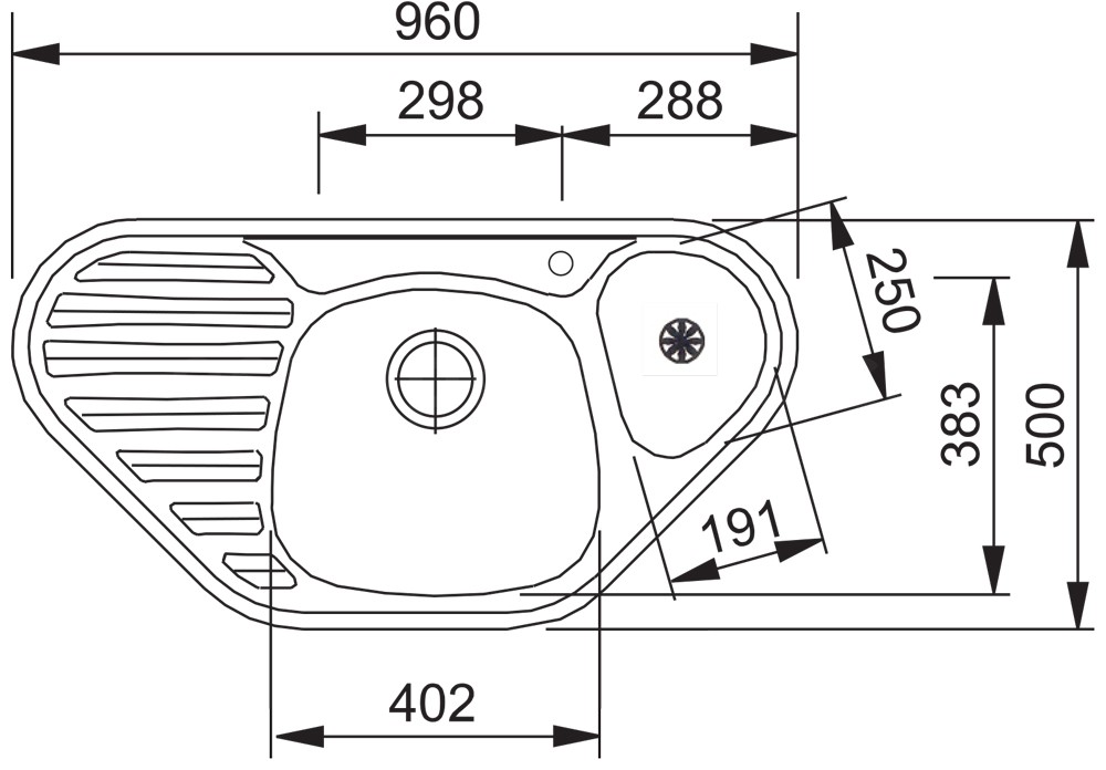 Franke mon 681 e