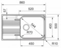 Franke SRX 611-86 LB